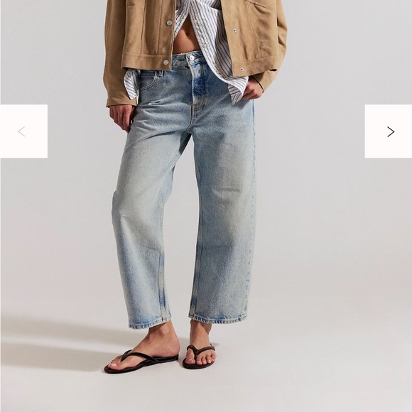 Free People Deep Trance Boyfriend Jean size 25 - Picture 3 of 5